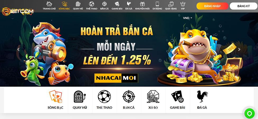 Các sản phẩm game được chọn lọc của Nbet Games - Nbet